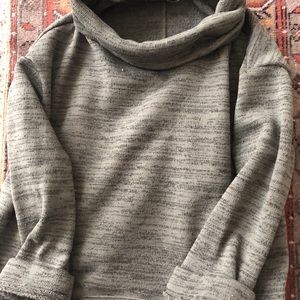 Anthropologie cowl neck sweater medium